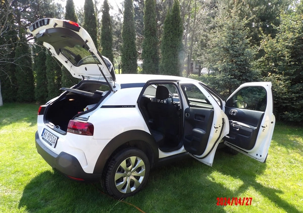 Citroen C4 Cactus cena 53000 przebieg: 48300, rok produkcji 2018 z Warszawa małe 79